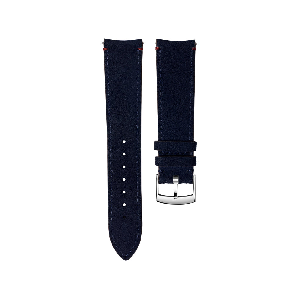 Black Suede Goat Leather Strap