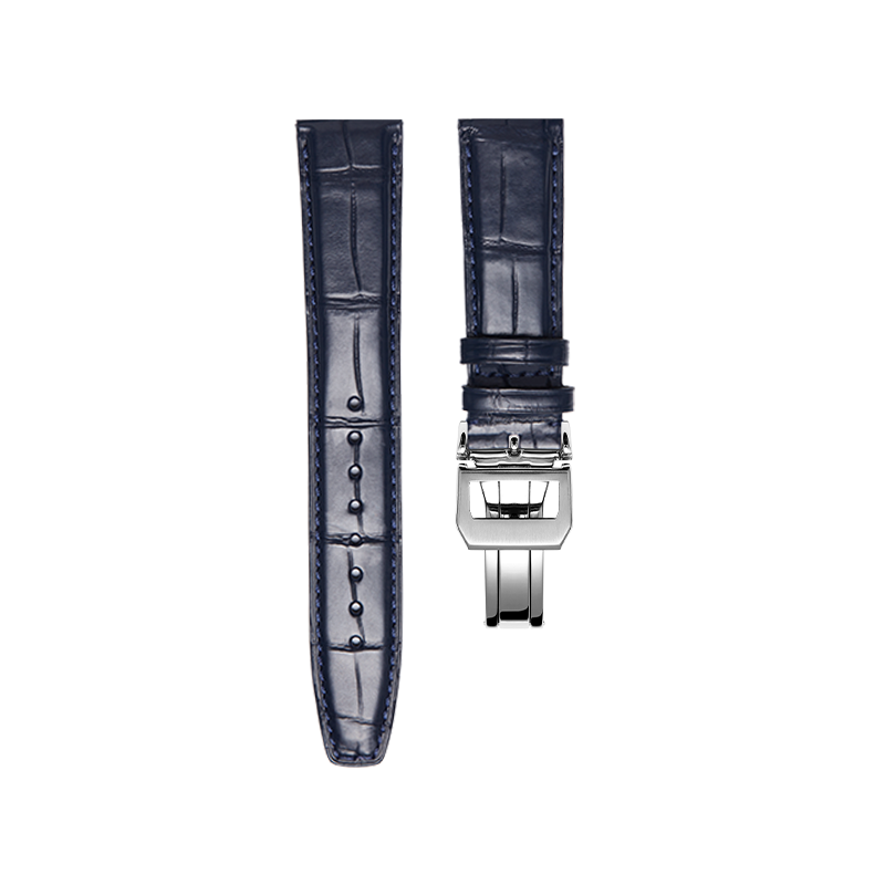 IWC 万国表蓝色尼罗河鳄鱼皮表带